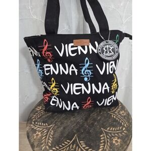 Robin Ruth Limited Edition VIENNA  Black Shoulder Bag Purse